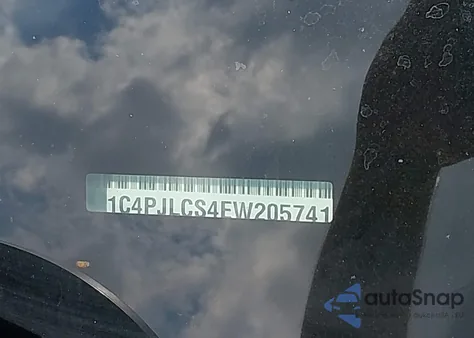 2014 Jeep Cherokee Latitude из США, поврежденный, VIN 1C4PJLCS4EW205741